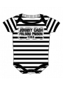 body bebè rock bambino Johnny Cash Folsom Stripes
