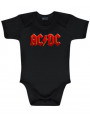 body bebè rock bambino AC/DC AC/DC Logo
