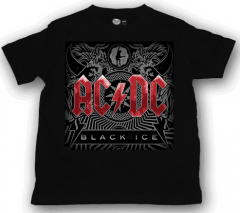 T-shirt bambini AC/DC Black Ice AC/DC