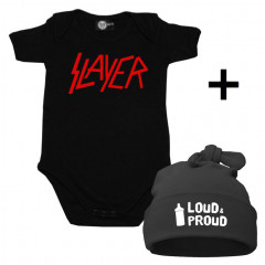 Idea regalo Body bebè Slayer & Loud & Proud Cappello
