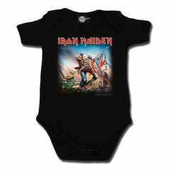 body bebè rock bambino Iron Maiden Trooper