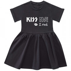 Maglietta per Bebè Kiss me I rock