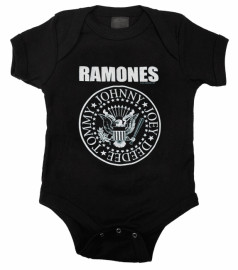 body bebè rock bambino Ramones