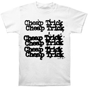 T-shirt bambini Cheap Trick Stacked Logo White