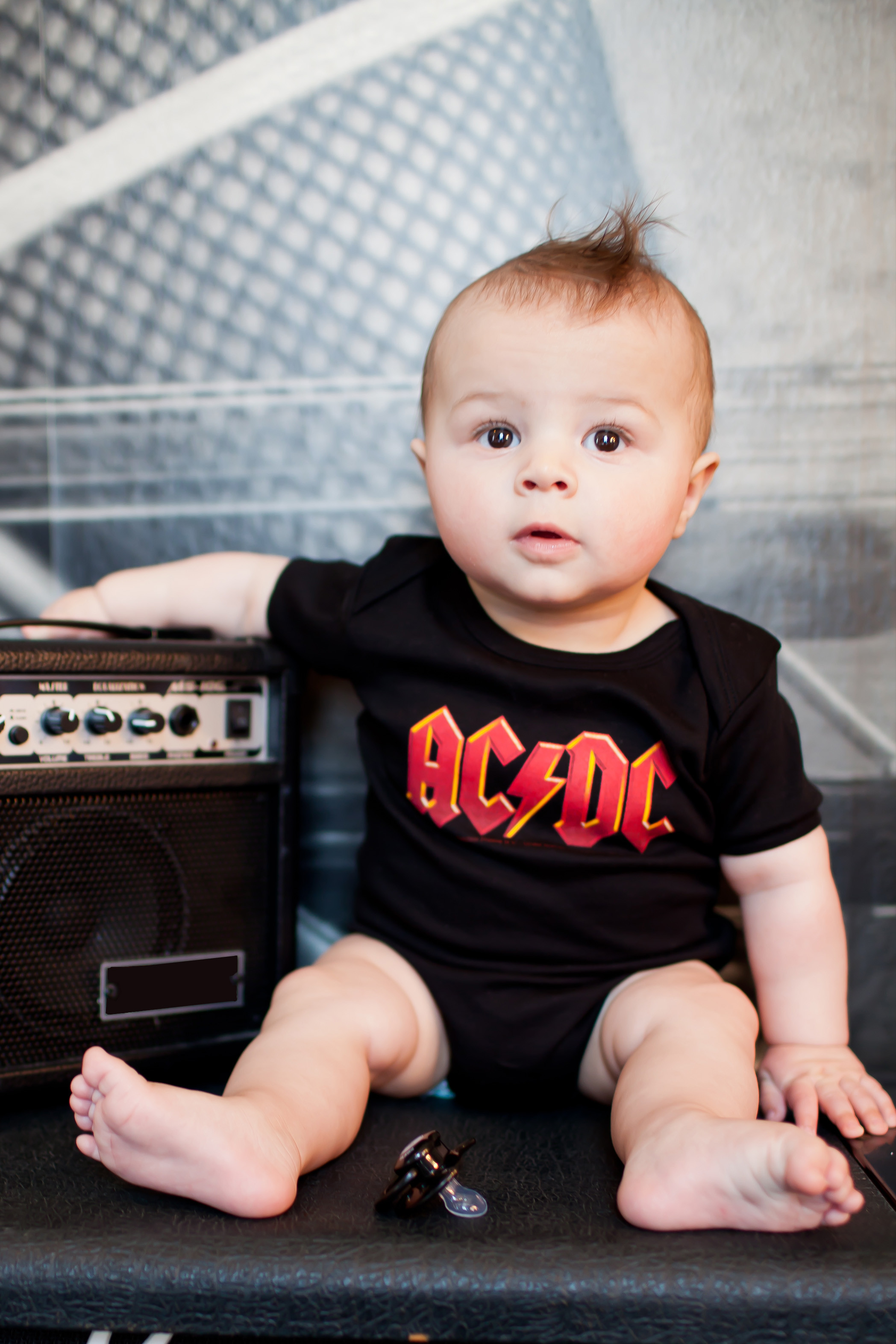 Body bebè AC/DC AC/DC Logo 