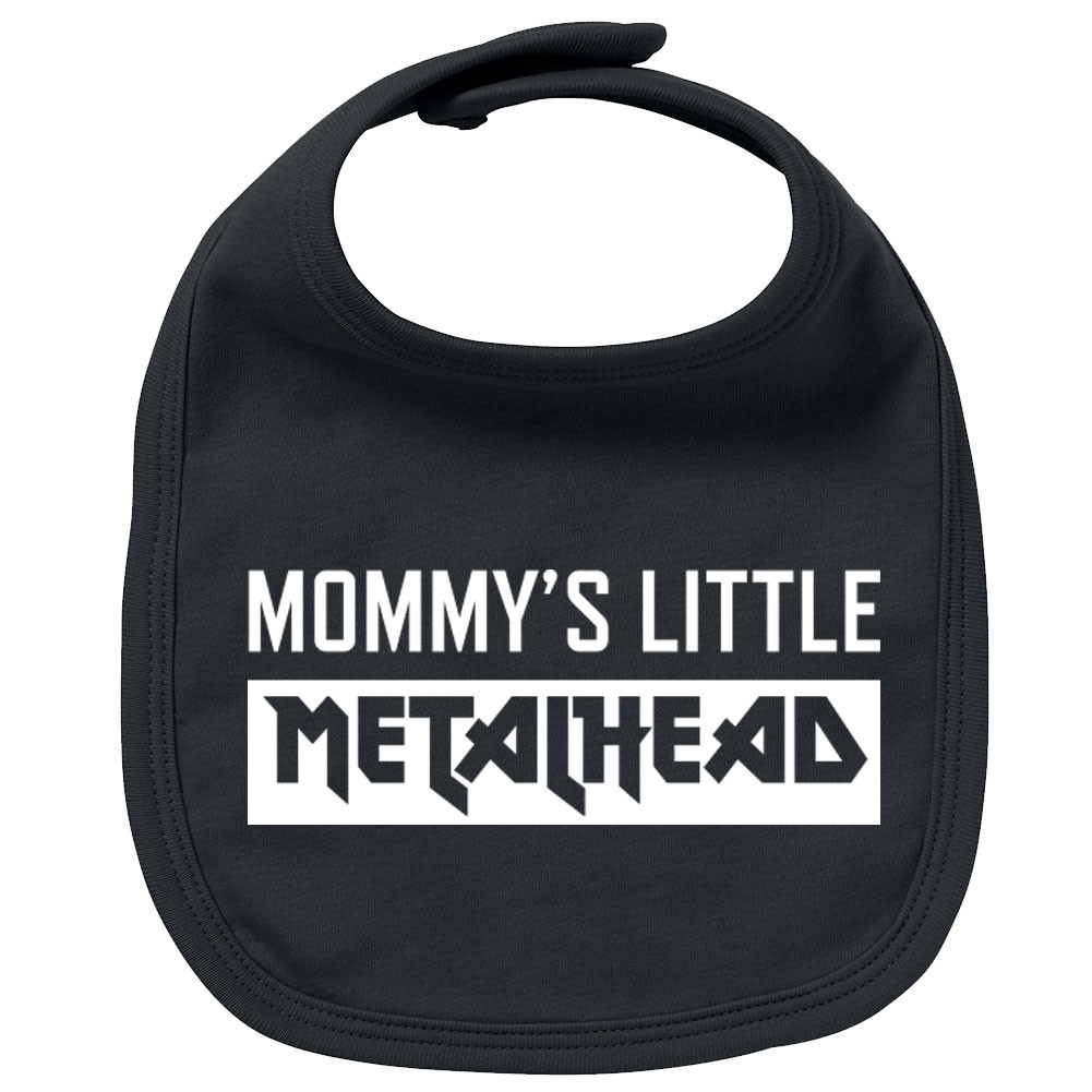 Bavaglino Mommy's Little Metalhead