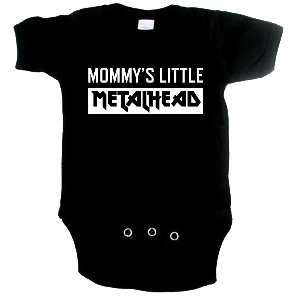 Body bebè Metal mommy's little metalhead