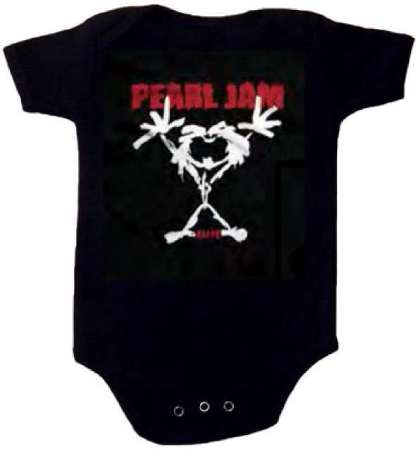 body bebè rock bambino Pearl Jam Stickman
