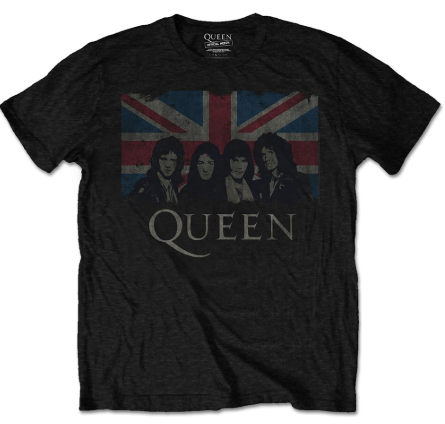 T-shirt bambini Queen England Flag