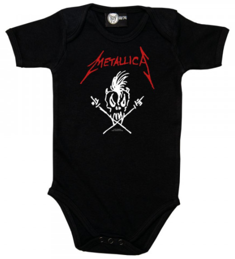 Body Bebè Metallica Scary Guy