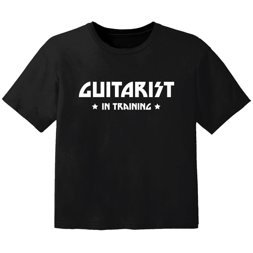 T-shirt Bambino Rock guitarist in training
