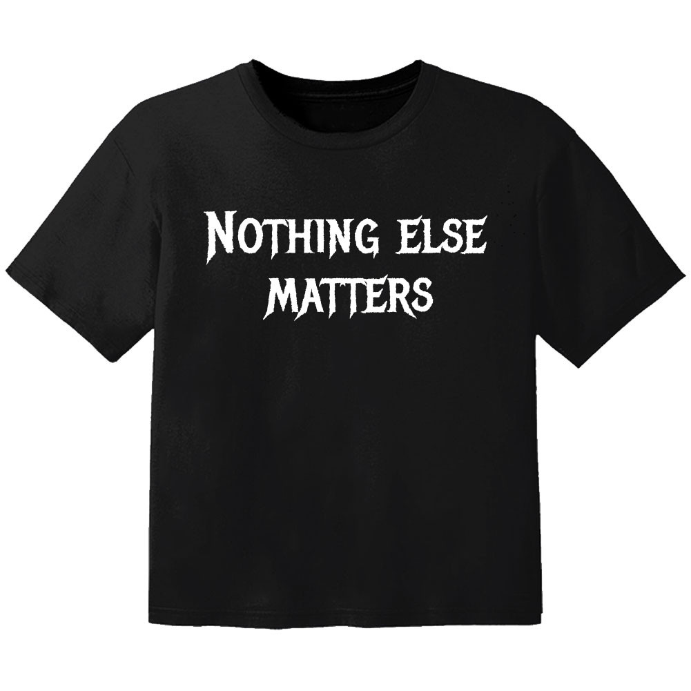 T-shirt Bambini nothing else matters