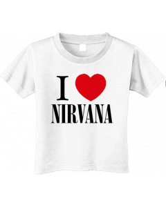 T-shirt bambini Nirvana Love