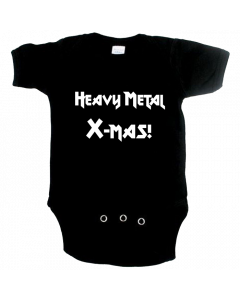 Body bebè Cool Heavy Metal Christmas