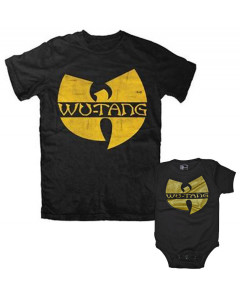 Duo Rockset t-shirt per papà Wu-Tang Clan e Body bebè Wu-Tang Clan