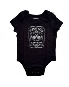 Body bebè Johnny Cash Man in black
