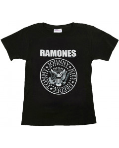 T-shirt bambini Ramones Logo White