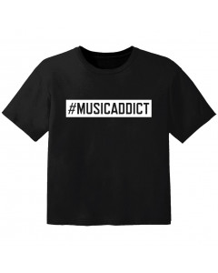 T-shirt Bambino Cool #musicaddict