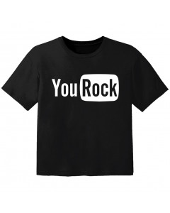 T-shirt Bambino Rock you rock