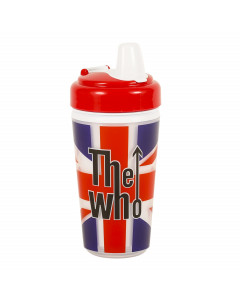 Bicchiere con beccuccio anti-goccia Union Jack dei The Who
