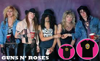 Guns 'N Roses abbigliamento bebè rock