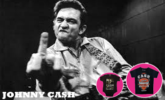 Johnny Cash abbigliamento bebè rock