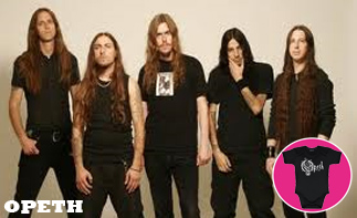 Opeth abbigliamento bebè rock